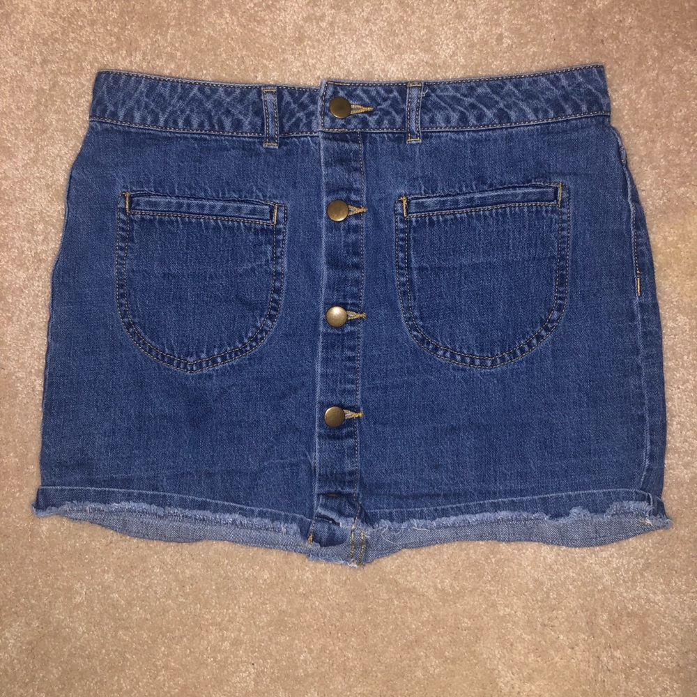 Denim skirt